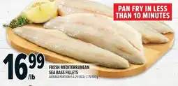 Metro Fresh mediterranean sea bass fillets offer