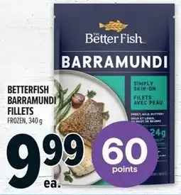 Metro Betterfish barramundi fillets offer
