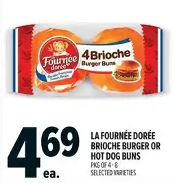 Metro La fournée dorée brioche burger or hot dog buns offer