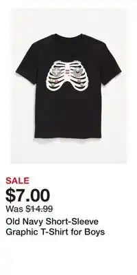 Old Navy Old Navy Short-Sleeve Graphic T-Shirt for Boys offer