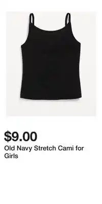 Old Navy Old Navy Stretch Cami for Girls offer