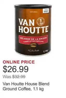 Costco Van Houtte House Blend Ground Coffee, 1.1 kg offer