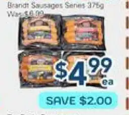 Oceans Fresh Food Market Sausage Series offer