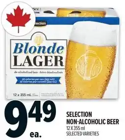 Metro Selection non-alcoholic beer offer
