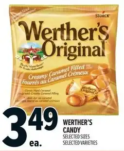 Metro Werther's candy offer