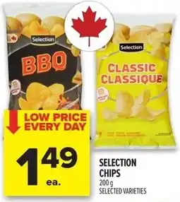 Metro Selection chips offer