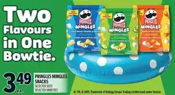 Metro Pringles mingles snacks offer