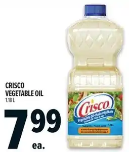 Metro Crisco vegetable oil offer