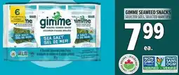Metro Gimme seaweed snacks offer
