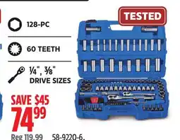 Canadian Tire Mastercraft DRIVE SIZES offer