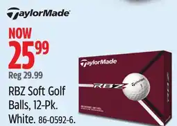 Canadian Tire TaylorMade RBZ Soft Golf Balls, 12-Pk. White offer