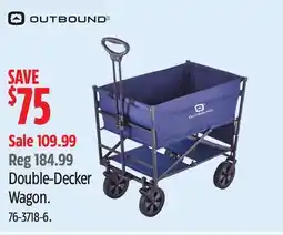 Canadian Tire Outbound Double-Decker Wagon offer