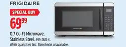 Canadian Tire Frigidaire 0.7 Cu-Ft Microwave, Stainless Steel offer