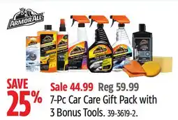 Canadian Tire Armor All 7-Pc Car Care Gift Pack with 3 Bonus Tools offer