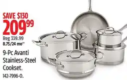 Canadian Tire Lagostina 9-Pc Avanti Stainless-Steel Cookset offer