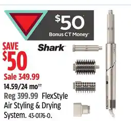 Canadian Tire Shark FlexStyle Air Styling & Drying System offer
