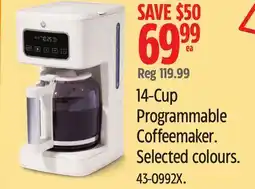 Canadian Tire Vida by PADERNO 14-Cup Programmable Coffeemaker offer