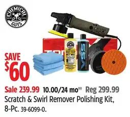 Canadian Tire Chemical guys Scratch & Swirl Remover Polishing Kit offer