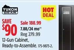 Canadian Tire Yukon Gear 12-Gun Cabinet, Ready-to-Assemble offer