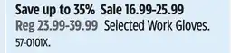 Canadian Tire Mechanix Selected Work Gloves offer