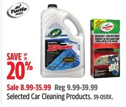 Canadian Tire Selected Car Cleaning Products offer