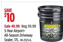 Canadian Tire Black Knight 5-Year Airport+ All-Season Driveway Sealer, 17L offer