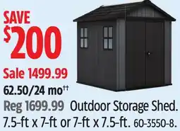 Canadian Tire Keter Outdoor Storage Shed offer