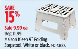 Canadian Tire Maison Kleen 9˝ Folding Stepstool offer