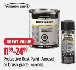 Canadian Tire Armor Coat Protective Rust Paint offer