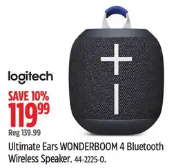 Canadian Tire Ultimate Ears WONDERBOOM 4 Bluetooth Wireless Speaker offer