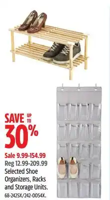 Canadian Tire Type-A Selected Shoe Organizers, Racks and Storage Units offer