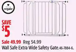 Canadian Tire Regalo Wall Safe Extra Wide Safety Gate offer