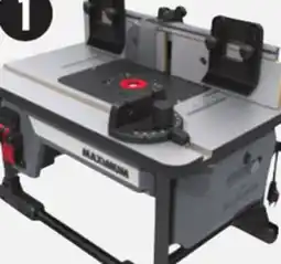 Canadian Tire MAXIMUM 14A Bench-Top Router Table offer