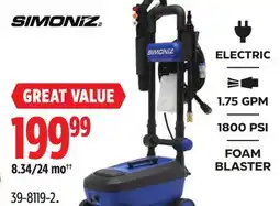 Canadian Tire SIMONIZ FOAM BLASTER offer