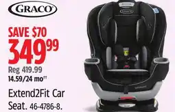 Canadian Tire Graco Extend2Fit Car Seat offer