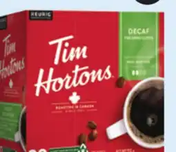 Canadian Tire Keurig Selected Tim Hortons Coffee or Tea K-Cup Pods offer
