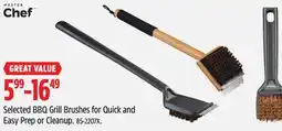Canadian Tire Master Chef Selected BBQ Grill Brushes for Quick and Easy Prep or Cleanup offer