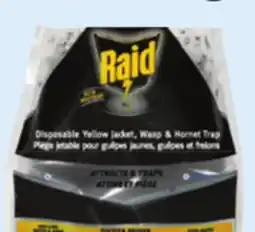 Canadian Tire Raid Disposable Wasp Trap Bag offer
