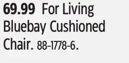 Canadian Tire For Living Bluebay Cushioned Chair offer