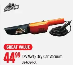 Canadian Tire Armorall 12V Wet/Dry Car Vacuum offer