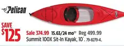 Canadian Tire Summit 100X Sit-In Kayak, 10´ offer