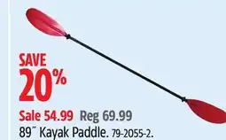 Canadian Tire Outbound 89˝ Kayak Paddle offer