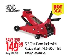 Canadian Tire 3.5-Ton Floor Jack with Quick Start14 offer