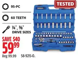 Canadian Tire Mastercraft DRIVE SIZES offer