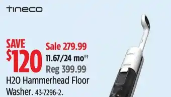 Canadian Tire Tineco H2O Hammerhead Floor Washer offer