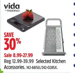 Canadian Tire Vida By Paderno Selected Kitchen Accessories offer