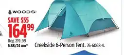 Canadian Tire Woods Creekside 6-Person Tent offer