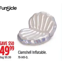 Canadian Tire Funsicle Clamshell Inflatable offer