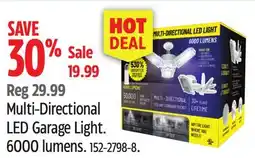 Canadian Tire Noma Multi-Directional LED Garage Light. 6000 lumens offer