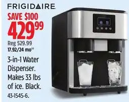 Canadian Tire Frigidaire 3-in-1 Water Dispenser offer